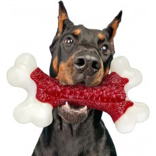 Tough Dog Toys, Toys for Aggressive Chewers Large Breed, Chew Dogs, Bone Toy Nylon Durable Dogs Extreme Indestructible